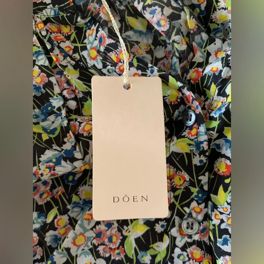 Doen Jill Top Blossom Breeze Size Small - Picture 3 of 13
